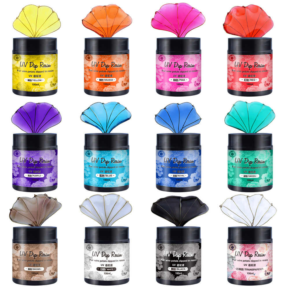 Jewelry Making Uv Resin Kit - 40/100ml resina UV DIP alta trasparente