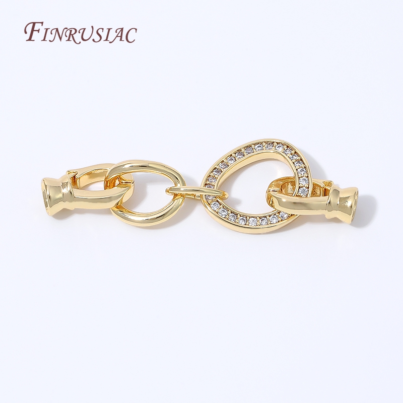 Jewelry Making A Ring - 1/2 pezzi Connettore per gioielli placcato