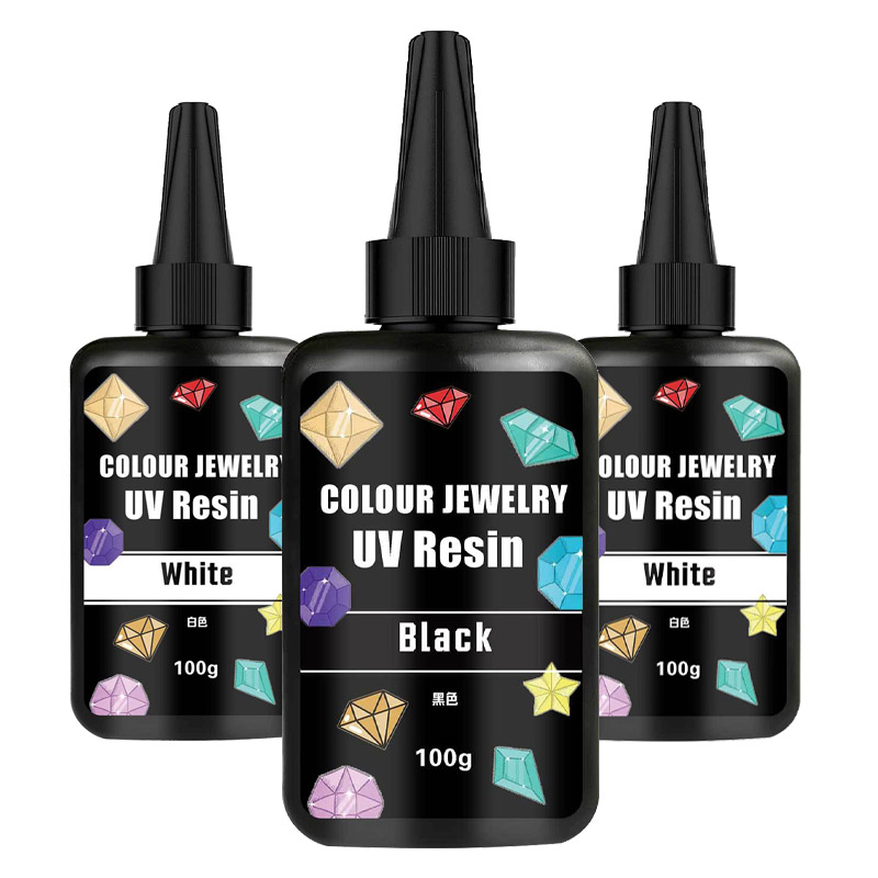 Jewelry Making Uv Resin Kit - Resina UV colorata 100g Resina UV