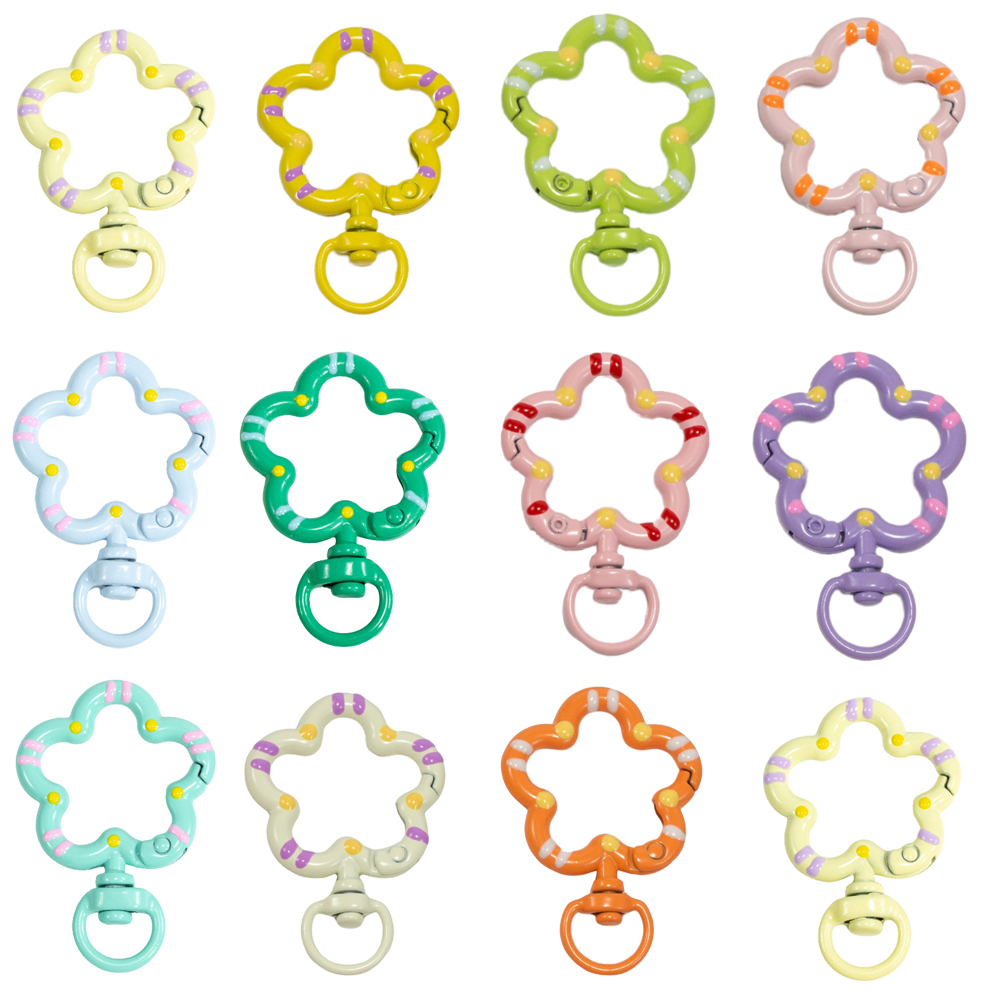 Jewelry Making A Ring - 5 pezzi fiore metallo aragosta artiglio