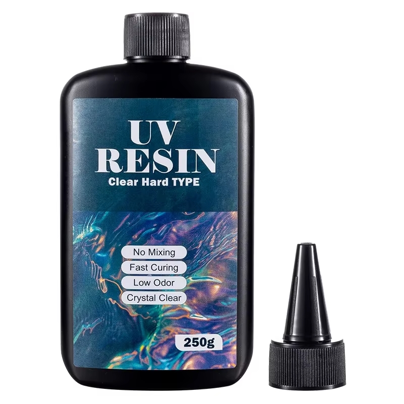 Resin Mold Jewelry - Resina UV Trasparente 100g/250g, Tipo Duro,