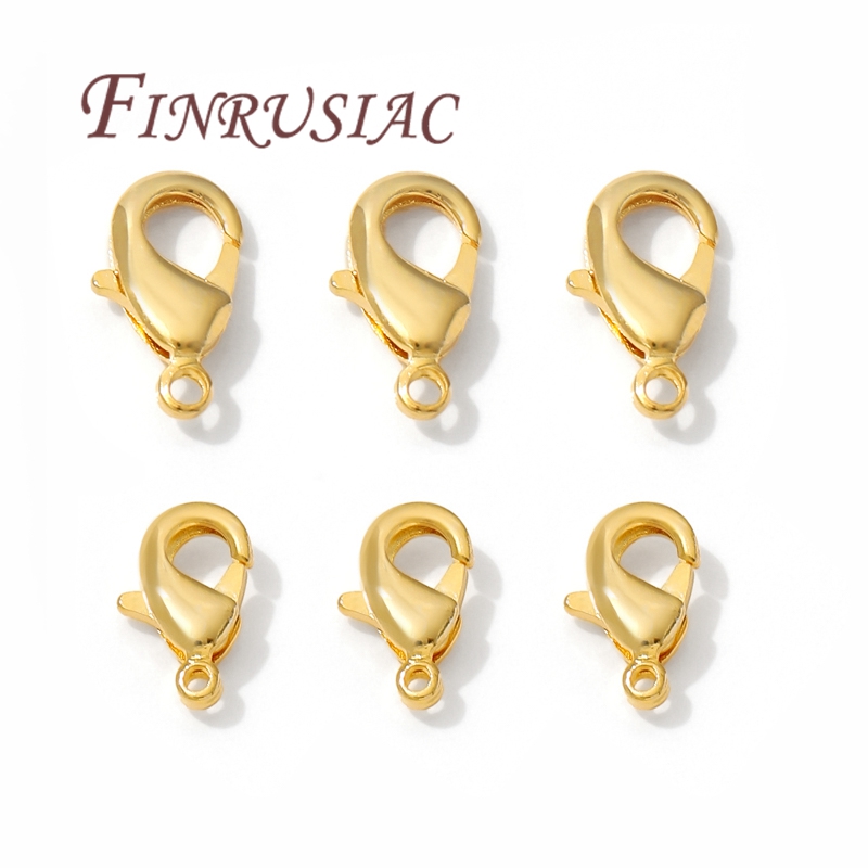 Jewelry Making Class - Chiusure a moschettone placcate oro 18
