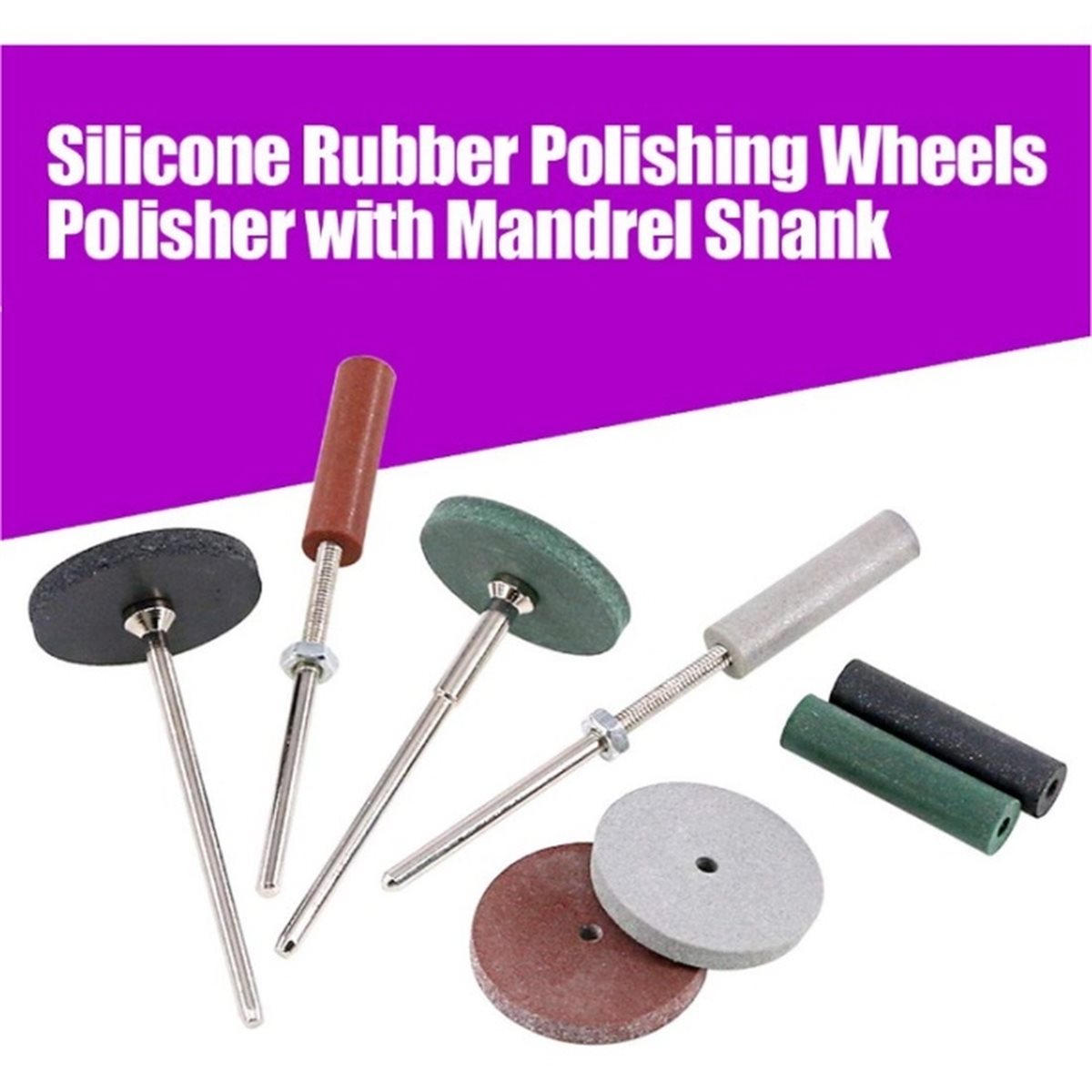 Jewelry Making Rotary Tool - 1 set di mole per lucidatura