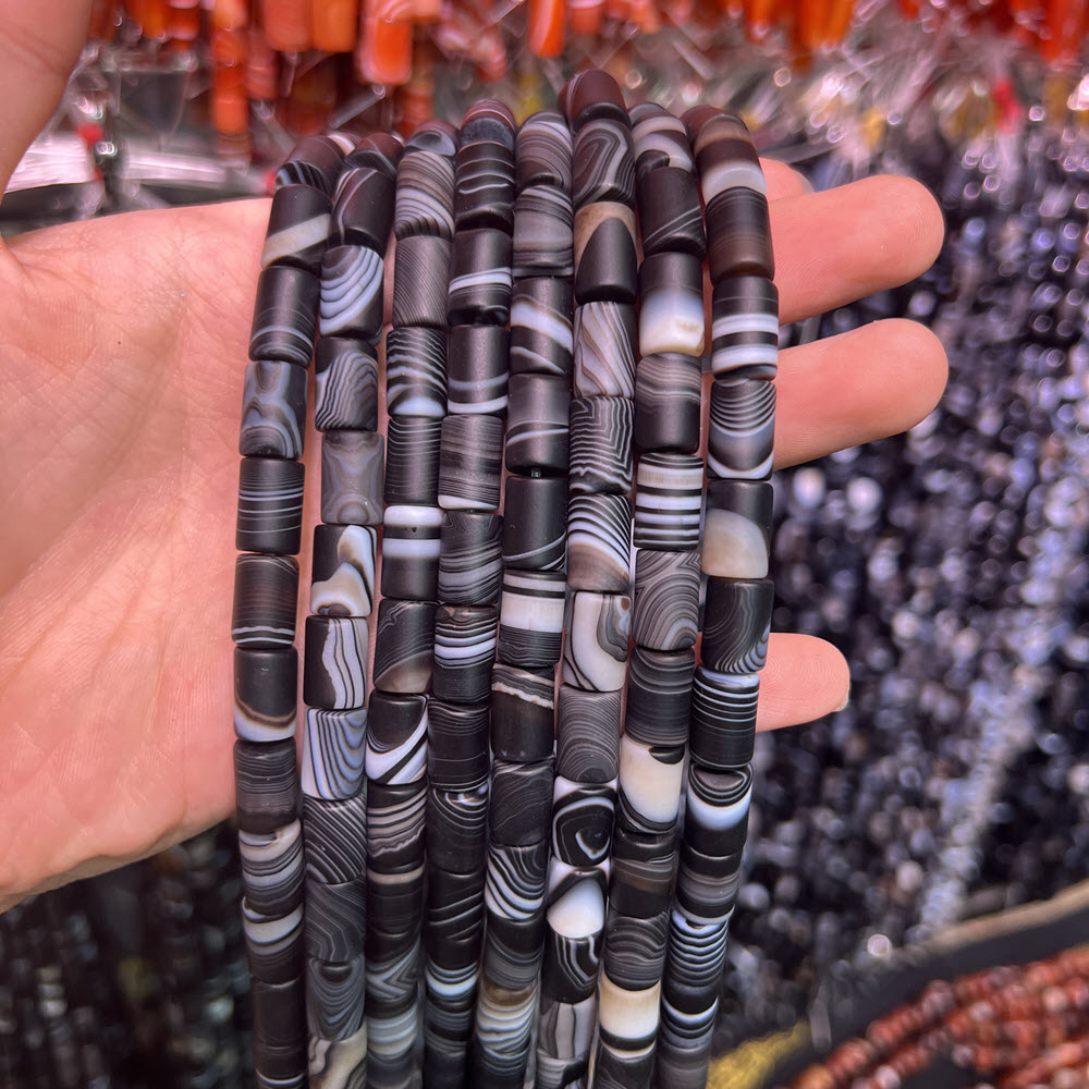 Pietra Naturale Agata Nera 10x - Jewelry Making Store recensione e prezzo