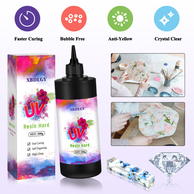 Colla dura in resina UV da 200 - Jewelry Making Uv Resin Kit recensione e prezzo