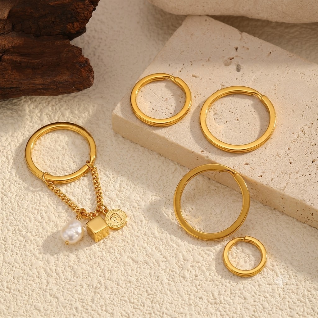 10 pezzi di anelli portachiavi - Jewelry Making A Ring recensione e prezzo