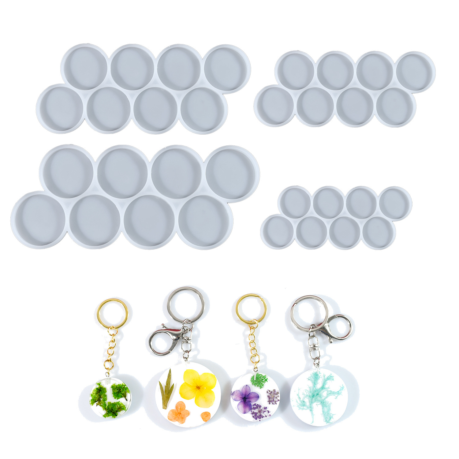 Stampo in silicone rotondo con - Resin Mold Jewelry recensione e prezzo