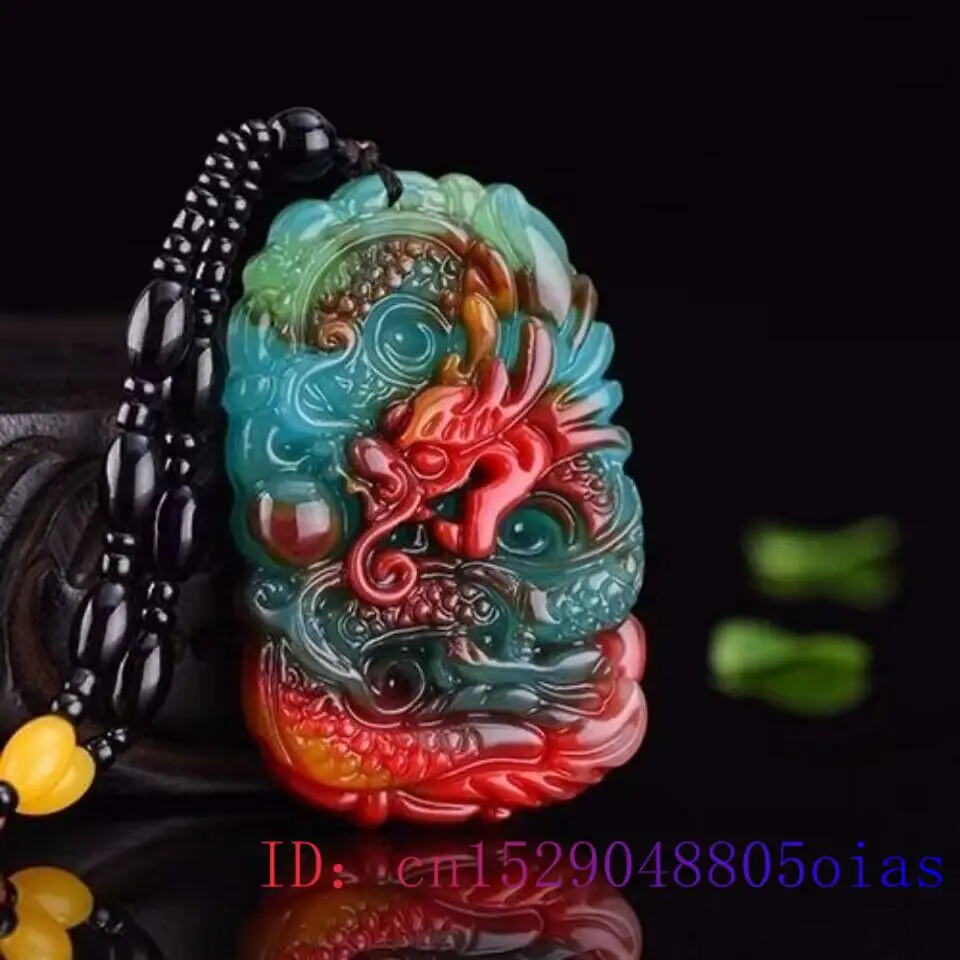 Vero drago di giada ciondolo c - Jewelry Making Necklaces recensione e prezzo