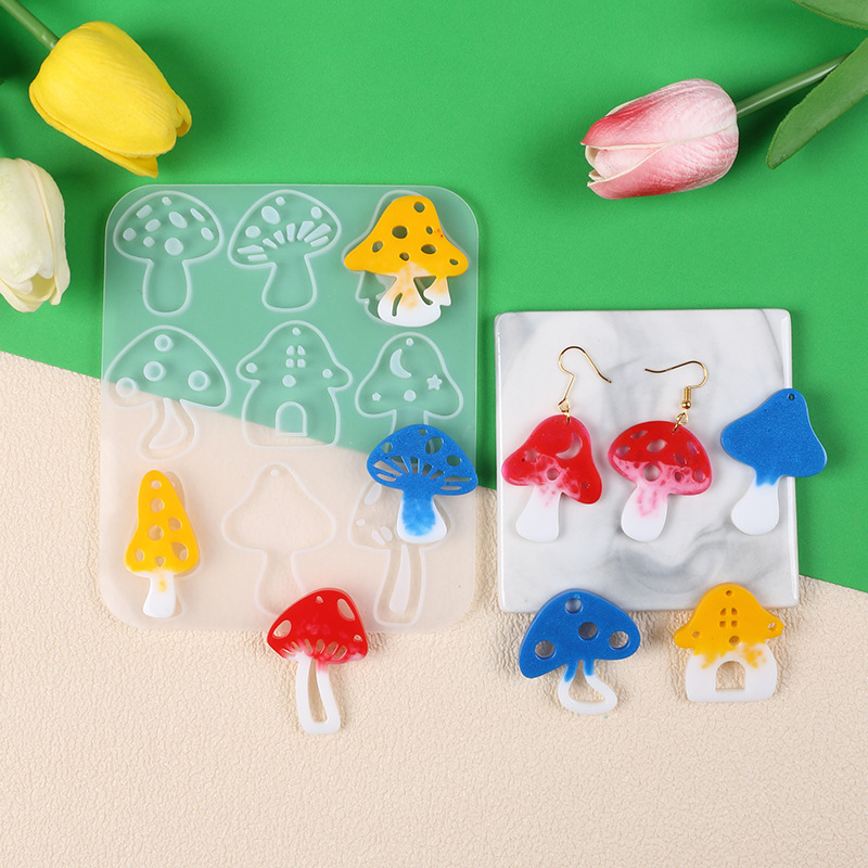 Ciondolo per orecchini con fun - Resin Mold Jewelry recensione e prezzo