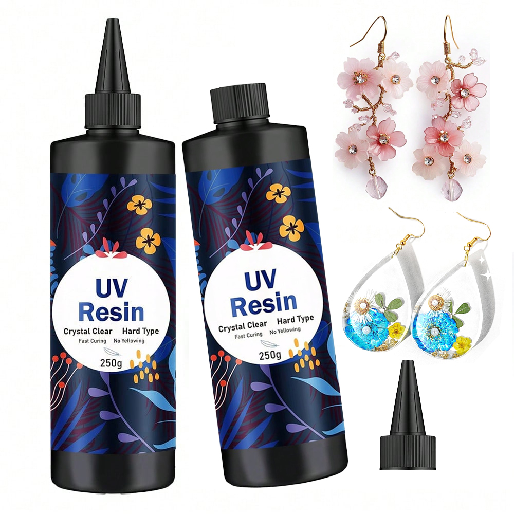 Resina UV Trasparente 250g/500 - Jewelry Making Uv Resin Kit recensione e prezzo