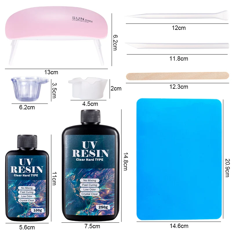 Resina UV Trasparente 100g/250 - Resin Mold Jewelry recensione e prezzo