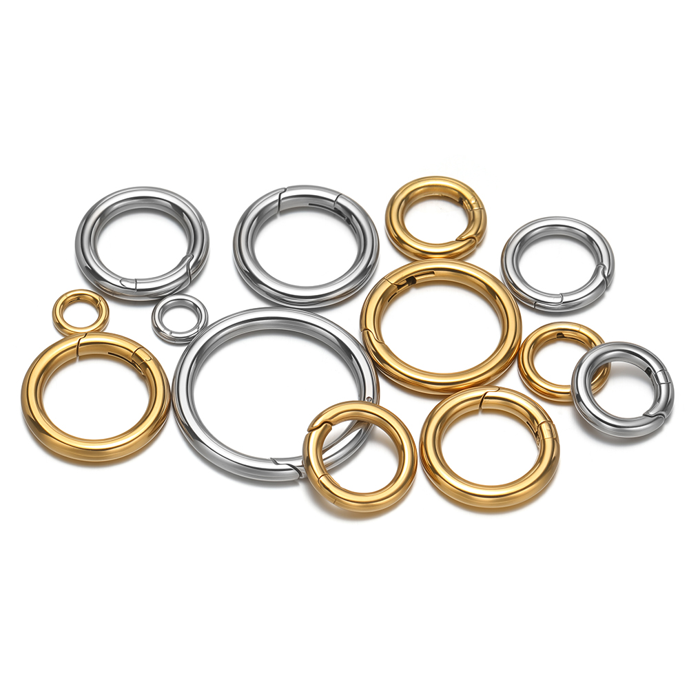 2 pz/lotto fermagli a molla ro - Jewelry Making Class recensione e prezzo