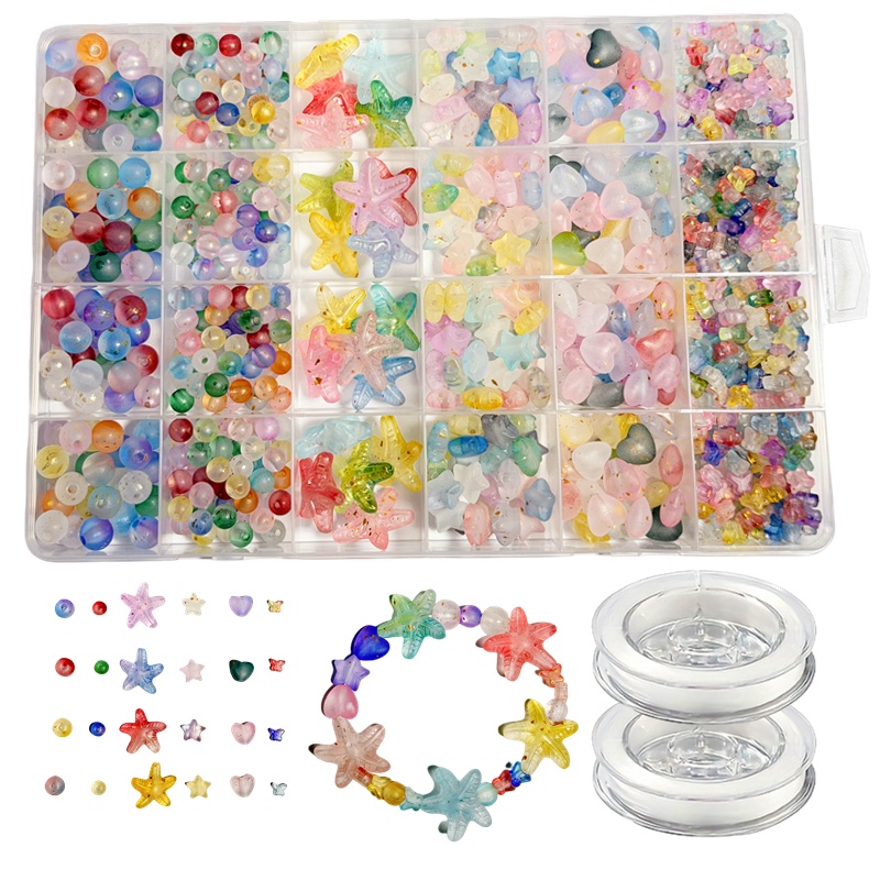Perline acriliche opache sfuma - Bead Organizer Tray recensione e prezzo