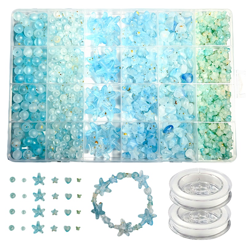Perline acriliche opache sfuma - Bead Organizer Tray recensione e prezzo