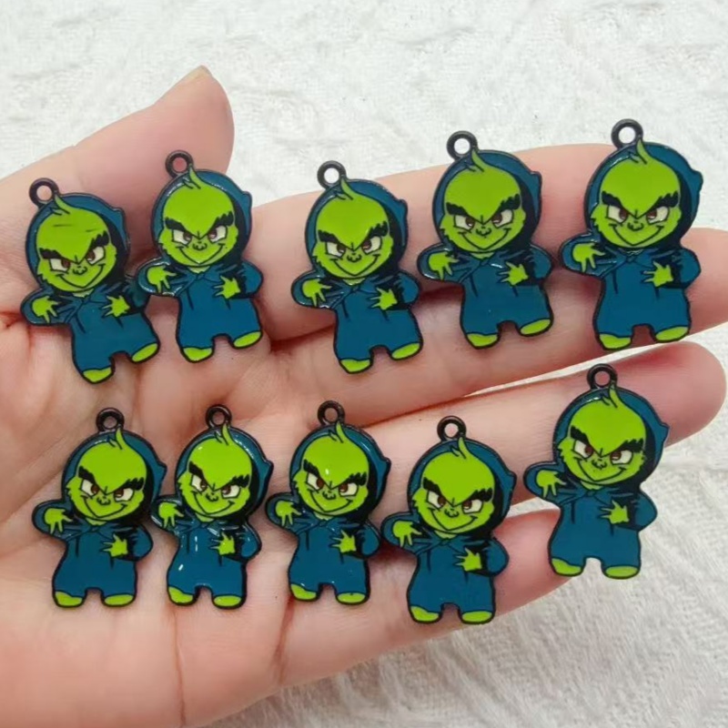 10 pendenti natalizi in lega c - Jewelry Making Earrings recensione e prezzo