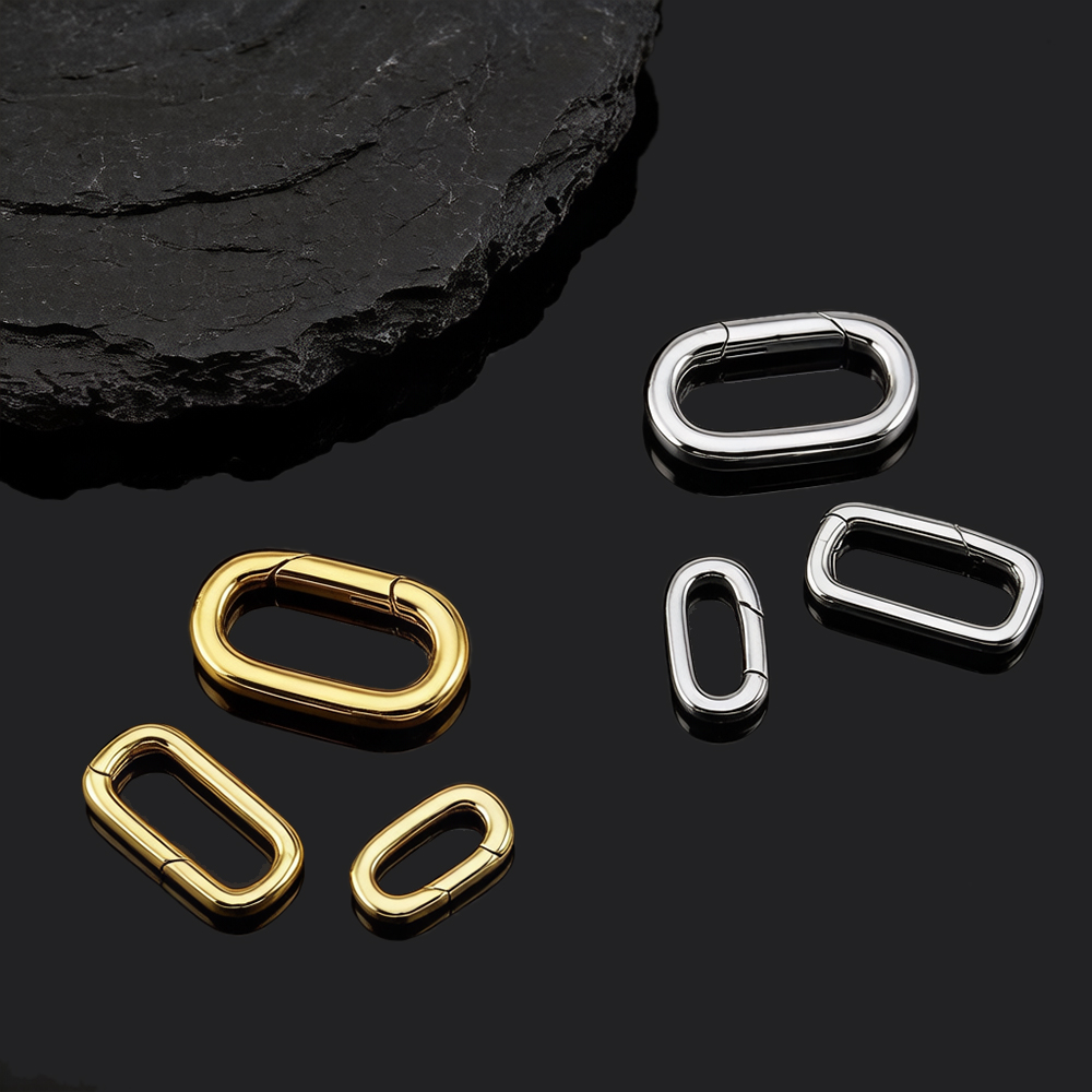 2 pz. Chiusure a Moschettone O - Jewelry Making A Ring recensione e prezzo