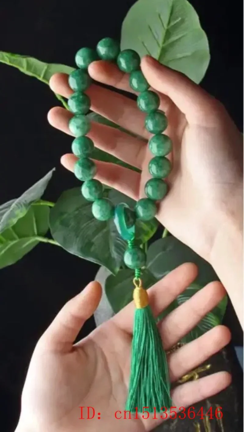 Green Jade Stone 12mm Beads na - Jewelry Making Necklaces recensione e prezzo