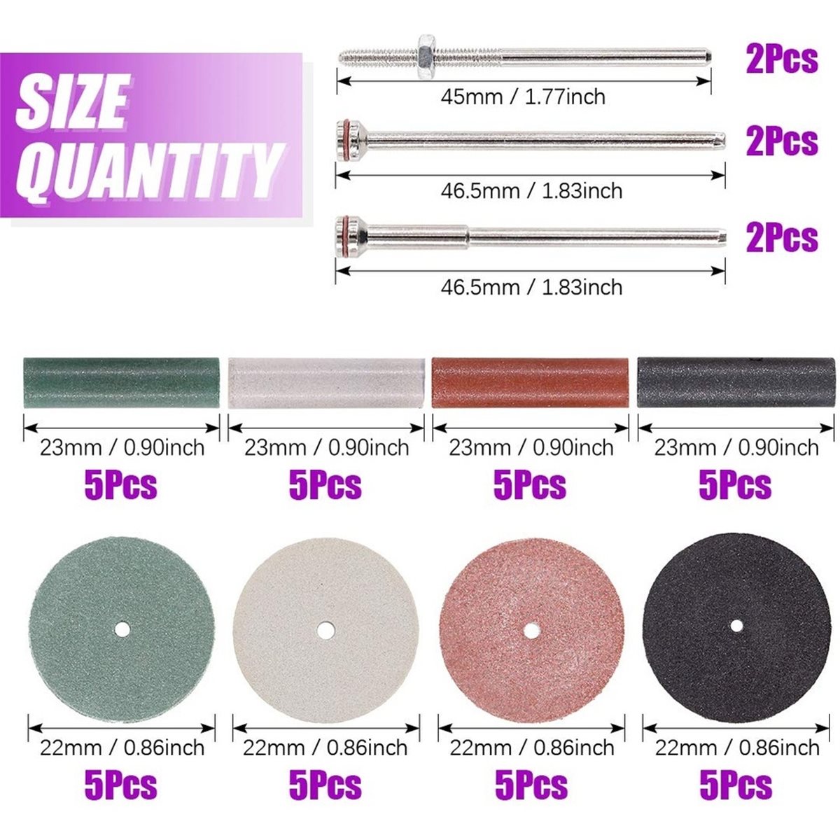 1 set di mole per lucidatura ( - Jewelry Making Rotary Tool recensione e prezzo