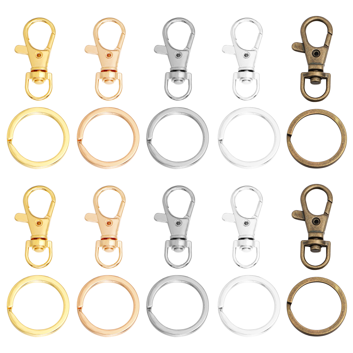 10 Set di Ganci Girevoli a Mos - Jewelry Making A Ring recensione e prezzo